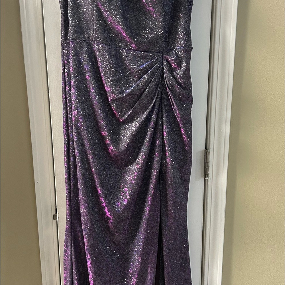 Cinderella Sparkling Purple Dress - Picture 2 of 12